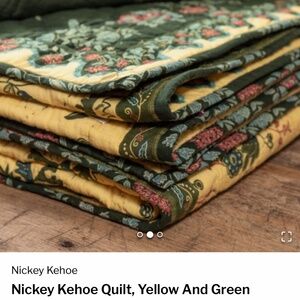 Looking for Nickey Kehoe quilt, green and yellow